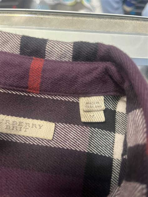 burberry flannel cap|burberry flannel shirt oversized.